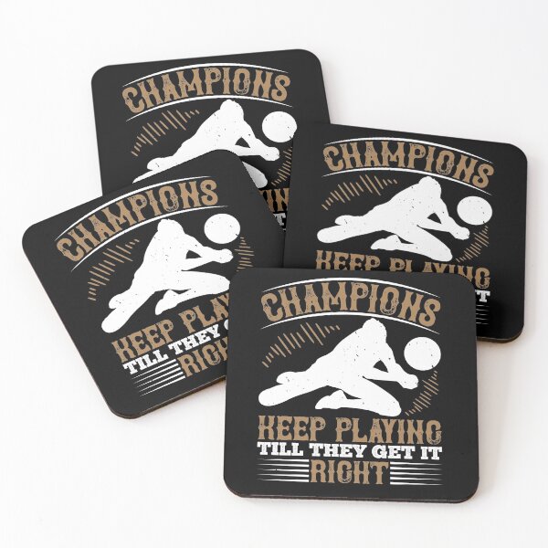 Item preview, Champions Keep Playing Till They Get It Right designed and sold by GoodVibeDesign.