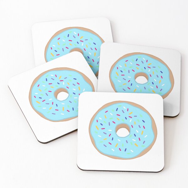 Item preview, Cute Blue Sprinkled Donut designed and sold by plaingranola.