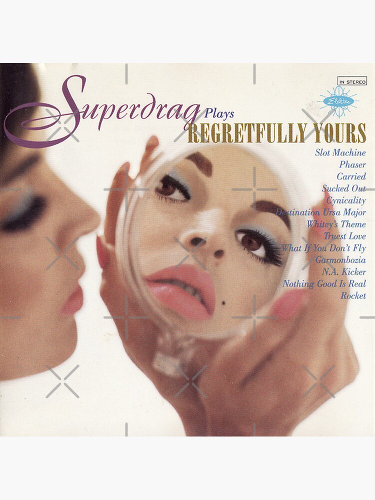 Superdrag Regretfully Yours Album Cover Sticker For Sale By Superdrag Regretfully Yours Album Cover Sticker For Sale By