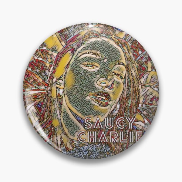 Item preview, Saucy Charlie Stained Glass designed and sold by Kadeda.