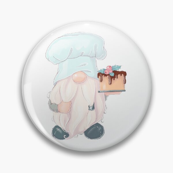 Item preview, Gnome Christmas Little Cute Baking Cake Gnome designed and sold by MiscelChr.