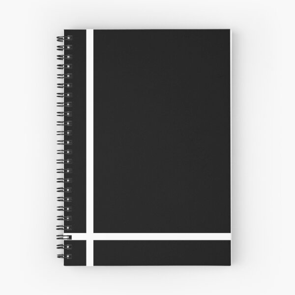 Item preview, Black simple modern geometric stripe pattern designed and sold by lukaswidmann.