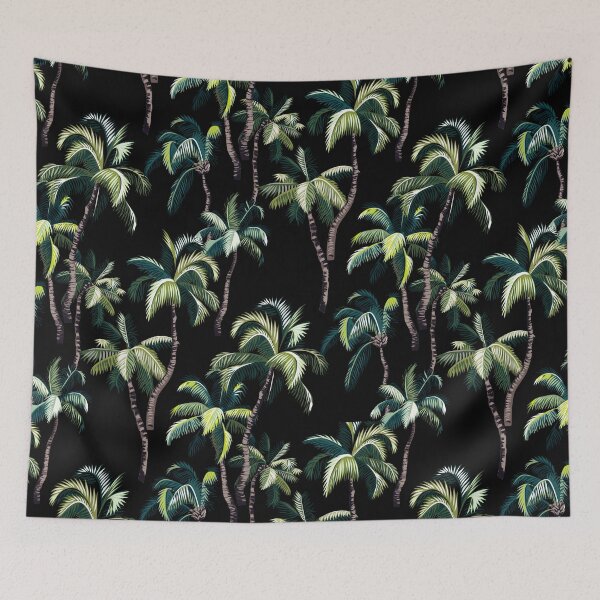 Item preview, Retro palm leaves designed and sold by IvchenkoEvgenia.