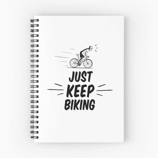 Item preview, just keep biking,funny,gifts idea designed and sold by MedBoularouah.