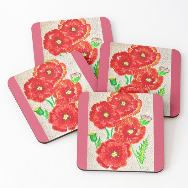 Item preview, Poppies designed and sold by Kimberly Stein Studio.