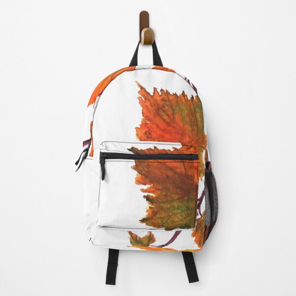 Item preview, hand painted orange grapevine watercolor designed and sold by ColorandColor.