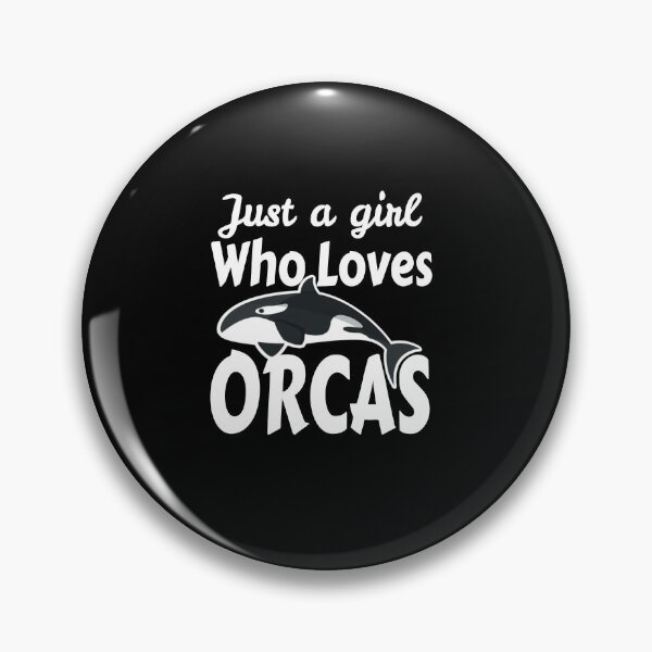 Item preview, Just a Girl Who Loves Orcas Great Gift for Orcas Lovers designed and sold by Dexter Freeman.