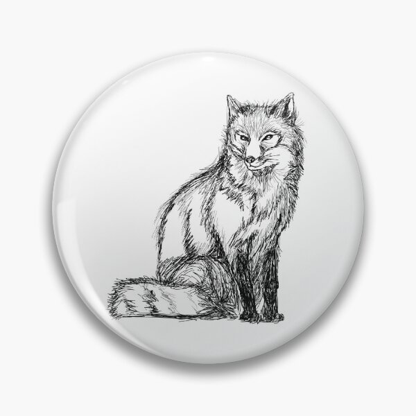 Item preview, Cute Hand Drawn Fox designed and sold by Cute  Pawz.