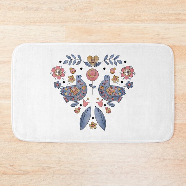 Item preview, Scandinavian Folklore bird designed and sold by LotusArtStudio.