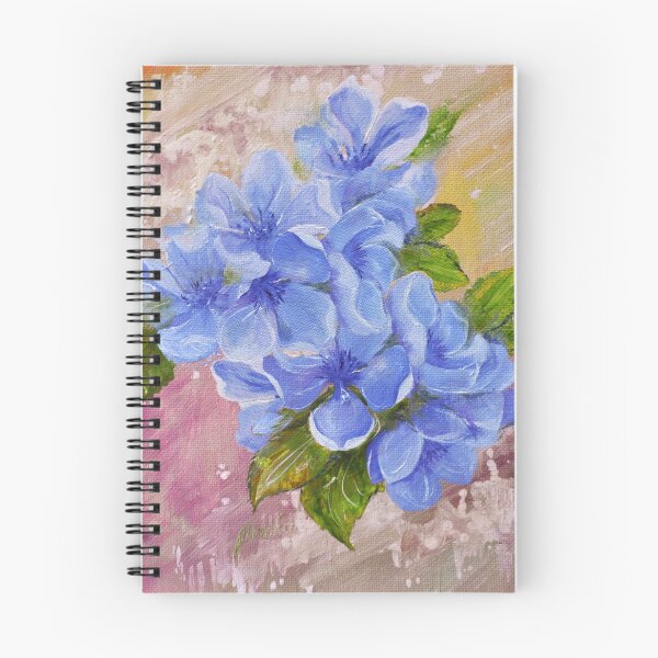 Item preview, The art of oil painting. Blue flowers. designed and sold by Mankaanna.