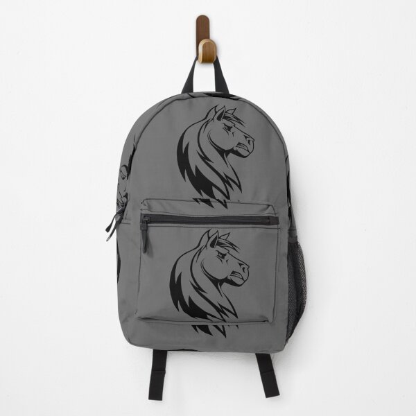 Item preview, Angry Black and White Horse designed and sold by chark70.
