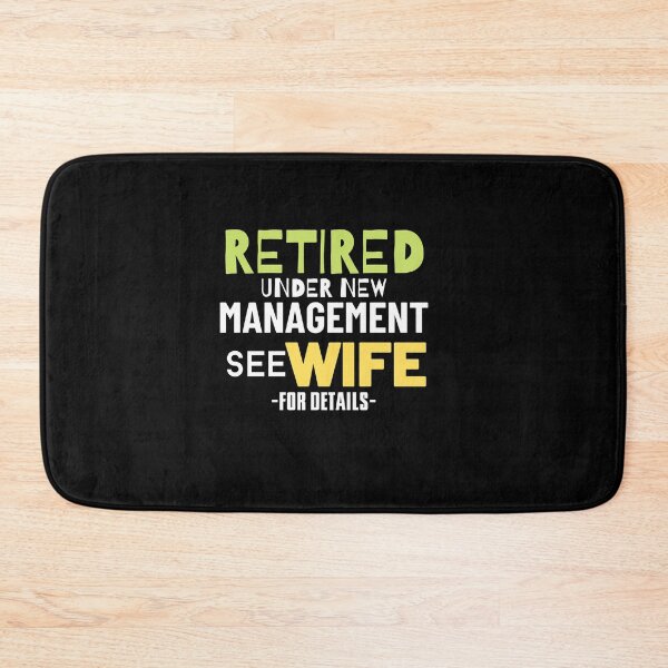 Item preview, Retired Under New Management See Wife For Details designed and sold by Lallz Meeku.