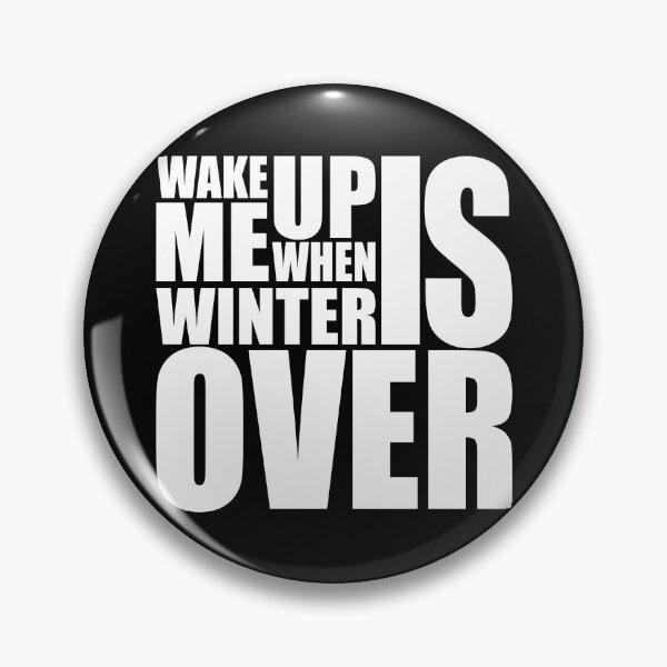 Item preview, Gift wake me up when winter is over funny quote designed and sold by ciaobebo.