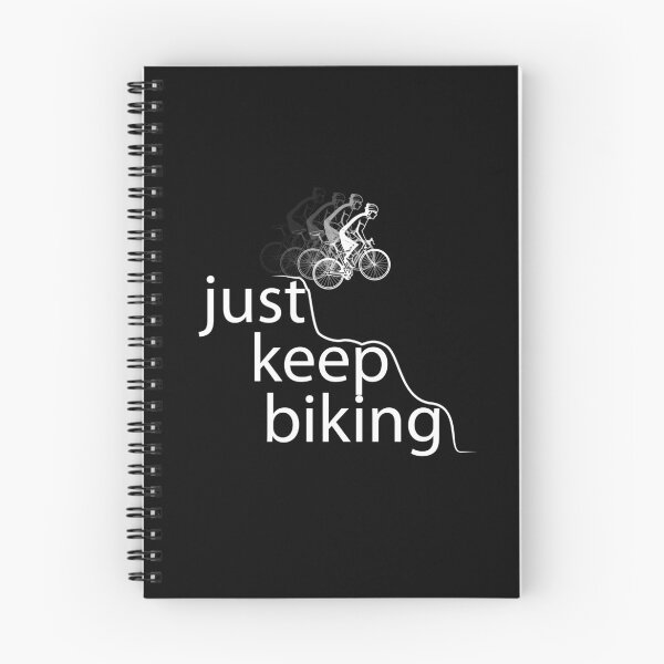Item preview, just keep biking,funny,gifts idea designed and sold by MedBoularouah.