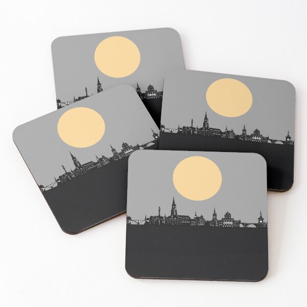 Item preview, bern skyline minimal designed and sold by BekimART2.