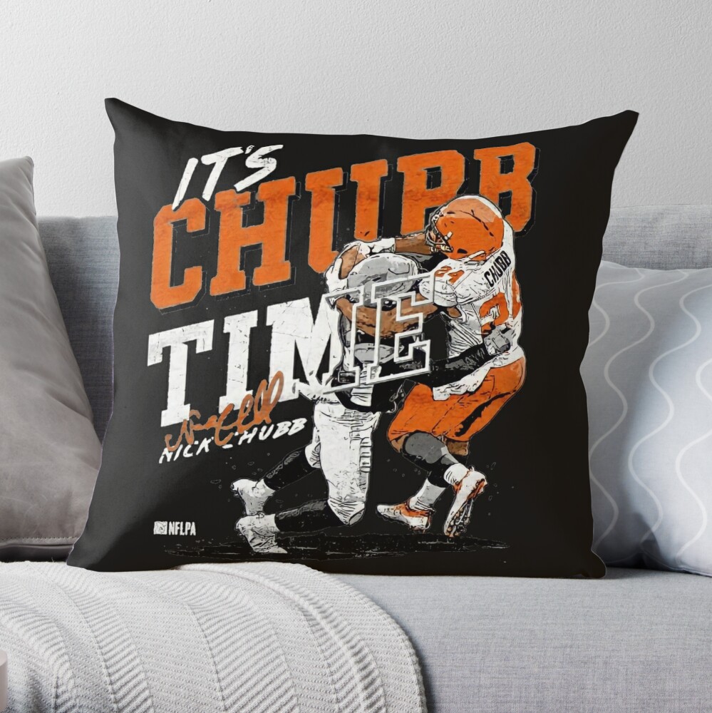 NFL CLEVELAND BROWNS Football Throw Pillow Sports Fan 