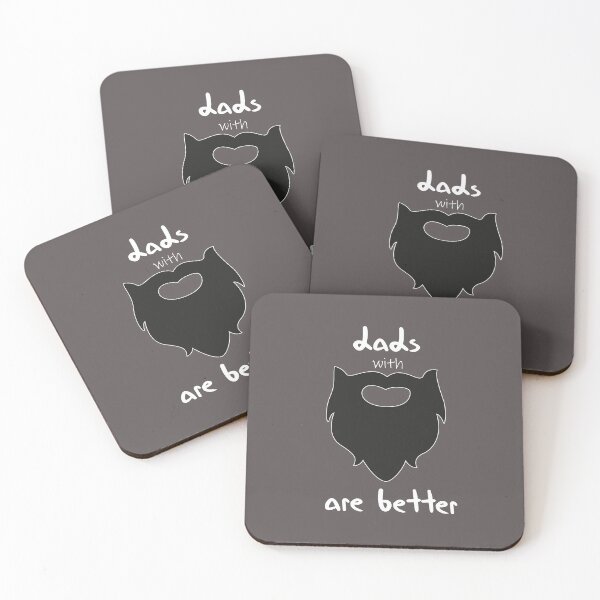 Item preview, Dads With Beards Are Better Funny Quote designed and sold by MerchSpot.