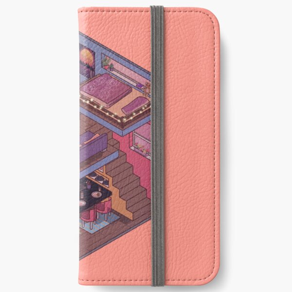 Small Apartment with Cute Kitchen Corner iPhone Wallet