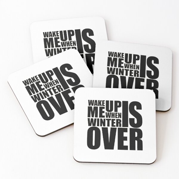 Item preview, Gift wake me up when winter is over funny quote designed and sold by ciaobebo.