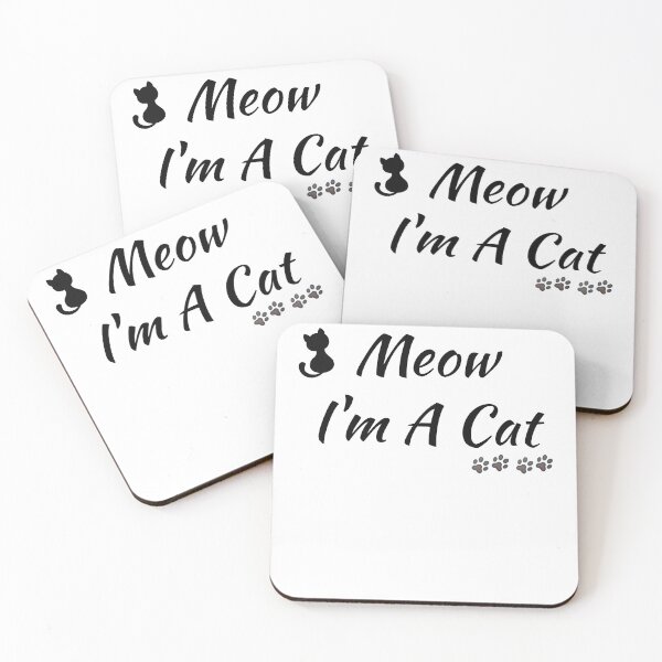 Item preview, Meow I'm A Cat (ฺB) designed and sold by MoohAs.