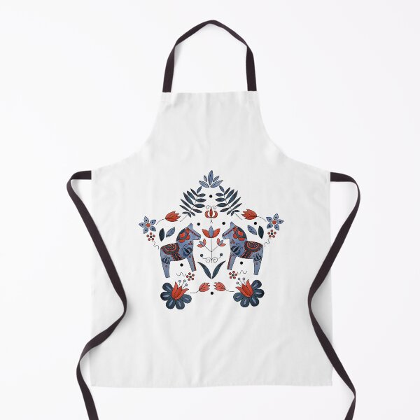Item preview, Scandinavian Folklore Dala Horse designed and sold by LotusArtStudio.