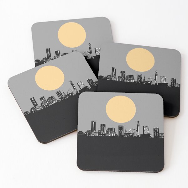 Item preview, birmingham skyline minimal designed and sold by BekimART2.