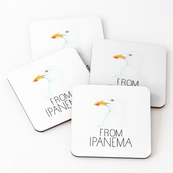 Item preview, Gull From Ipanema (Kelp Gull) designed and sold by LauraWolfArtist.