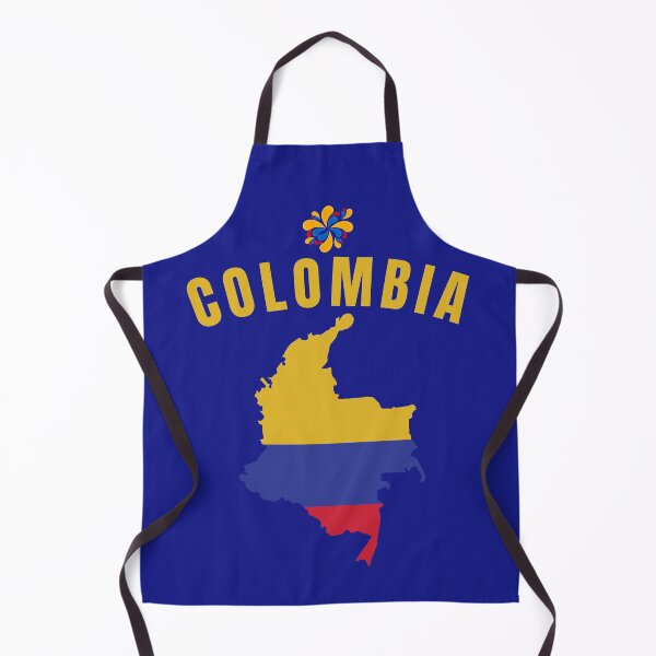 Item preview, Colombia National Team Cafeteros Soccer Football Style Map designed and sold by Hoiho Adventure Shirts.