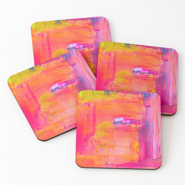 Item preview, The Pink Energy Watercolors Hand Painted Artwork designed and sold by Saraartwork.