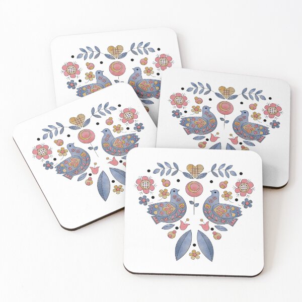 Item preview, Scandinavian Folklore bird designed and sold by LotusArtStudio.