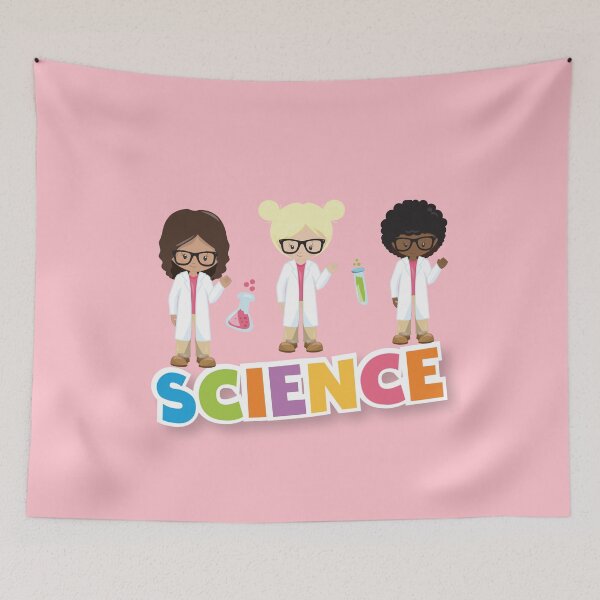 Item preview, Girls in Science Girls in the Lab designed and sold by ToniaKroeger.