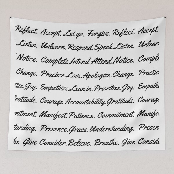 Item preview, 33 lessons to Happy life on black by Studio M & Co designed and sold by Studio M & Co..