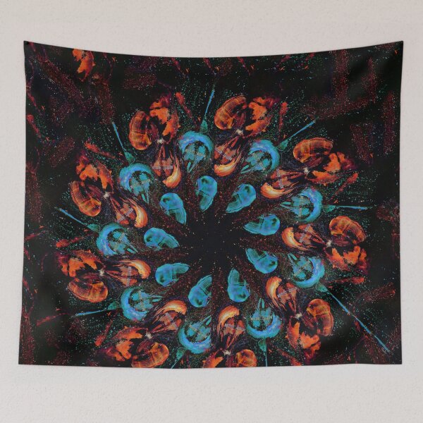 Item preview, STP Screen Transfer Process - 680 - WDVMM - 1040 - Warrior Repeat Mandala 1 04 designed and sold by WetdryvacRB01.