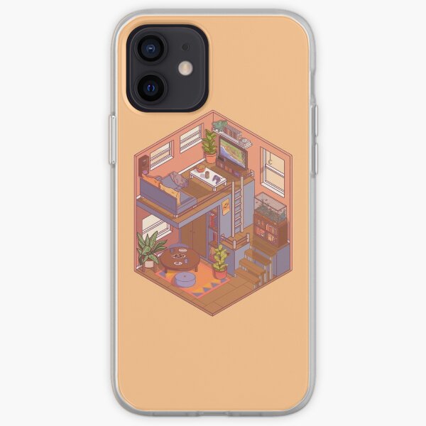 Small Isometric Apartment iPhone Soft Case