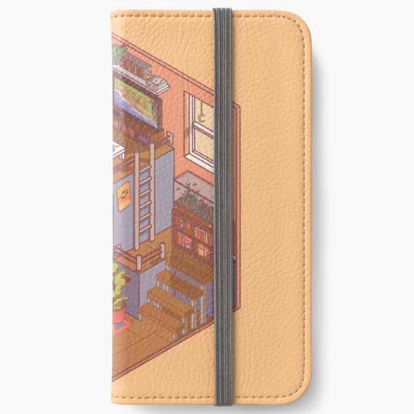 Small Isometric Apartment iPhone Wallet