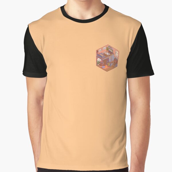 Small Isometric Apartment Graphic T-Shirt