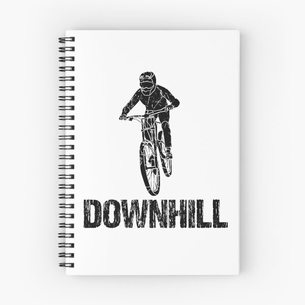 Item preview, Downhill Bike Stunt Vintage Black designed and sold by TheInkElephant.