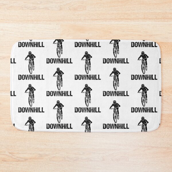 Item preview, Downhill Bike Stunt Vintage Black designed and sold by TheInkElephant.