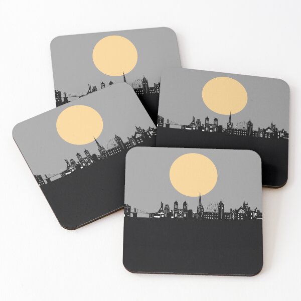 Item preview, bristol skyline minimal designed and sold by BekimART2.