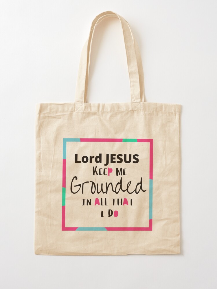 Christian Tote Bags: Rooted in Christ Tote Bag - Christ Follower Life