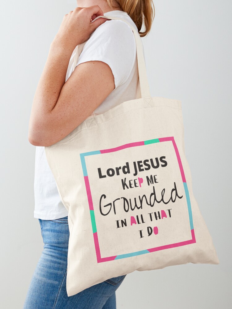 Christian Tote Bags: Rooted in Christ Tote Bag - Christ Follower Life