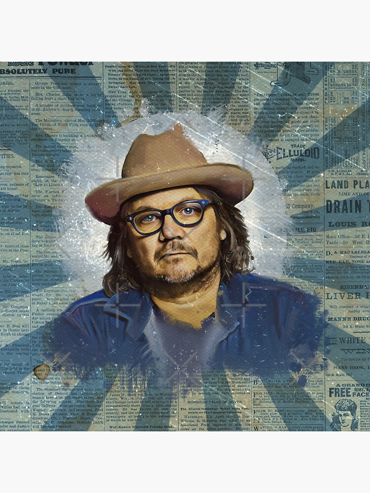 “Jeff Tweedy " Poster by Chrisjeffries24 | Redbubble