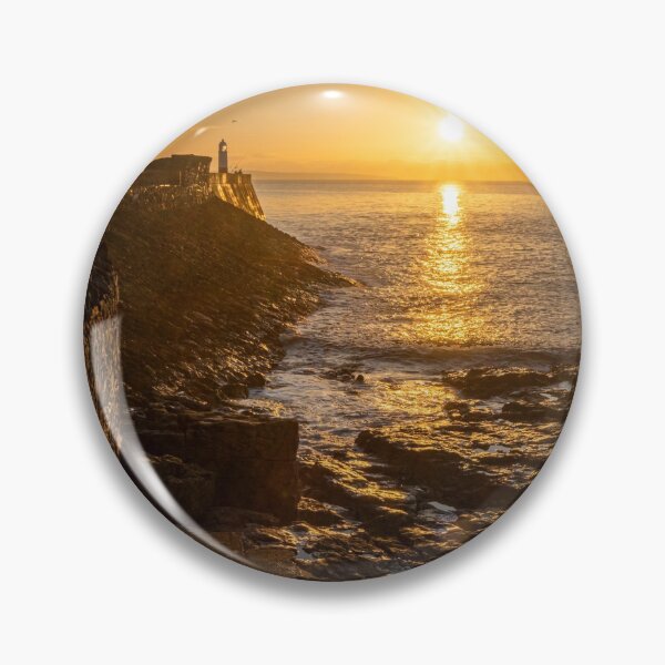 Item preview, porthcawl pier sunrise designed and sold by Ryland Davies.