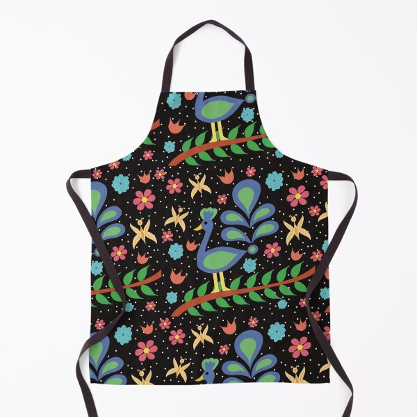 Item preview, Peacock floral pattern designed and sold by Priyanka Parikh.