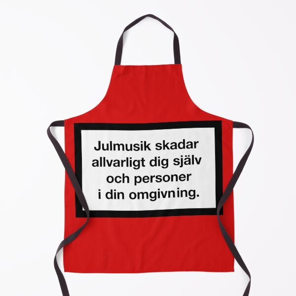 Item preview, Julmusik varningstext designed and sold by sarkobang.