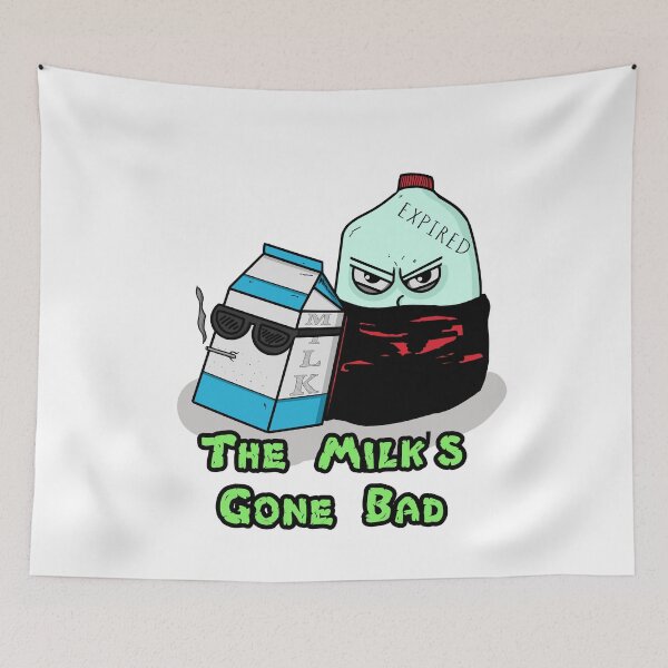 Item preview, The Milk's Gone Bad designed and sold by RGIllustrations.
