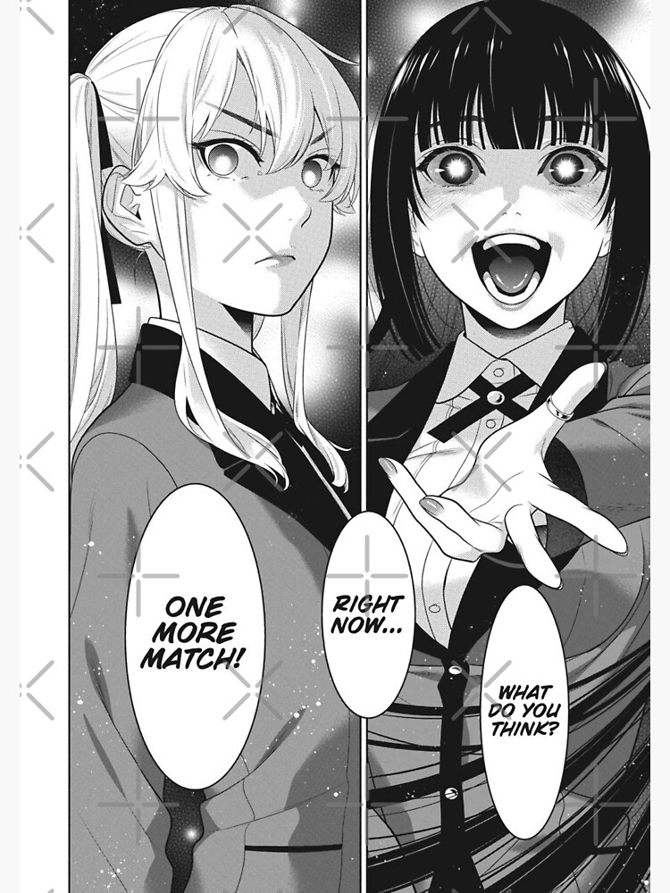 Kakegurui Manga Panel 2 | Greeting Card