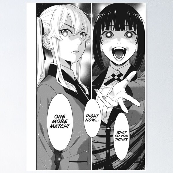 Kakegurui Manga Panel 2 | Greeting Card