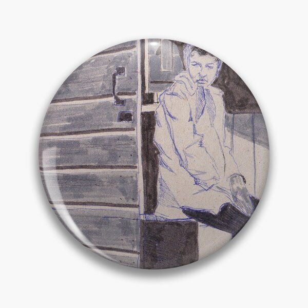 Item preview, young woman on train to nowhere designed and sold by KatWhitehouse.