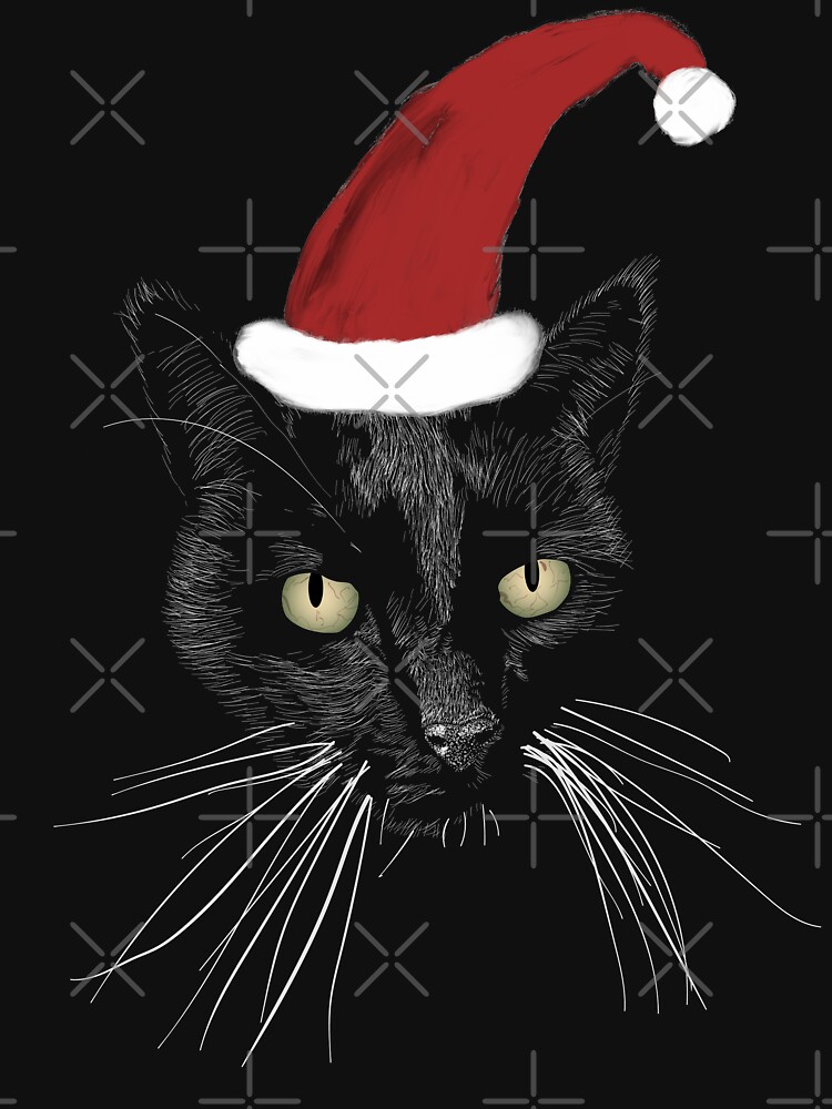 NDVH Christmas Black Cat 2 by nikhorne